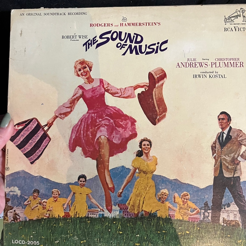 LP The Sound of Music. Timeless classic Master. Original soundtrack records